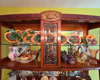 Antique Majolica and other pottery