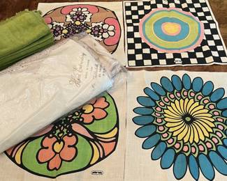 Peter Max vintage textiles
