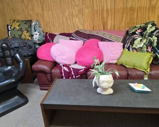 Reproduction Hand Chair, The Sak pillow, coffee, end tables