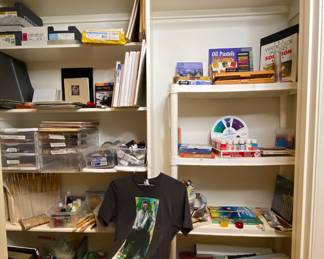  let the artist speak! Lots of paints, pastels, canvases, and art supplies