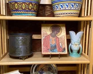 Large Spanish pottery, planters, beautiful decor items