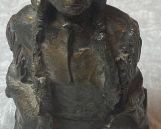 John W Learned Bronze “Cheyenne”