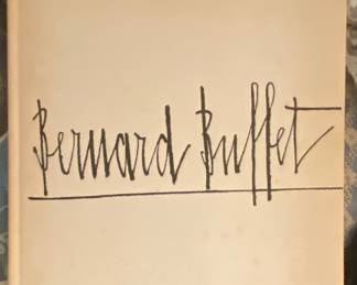 Hardcover, Bernard Buffet art, Book