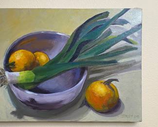 Original oil on canvas 16 x 12 by Bobby Sikes  American artist