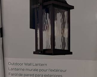 Outdoor Wall Lantern x 2