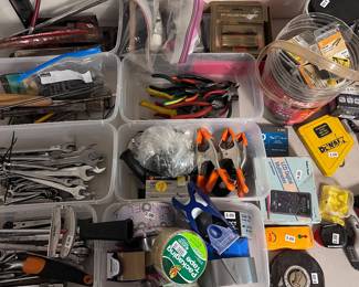 Assorted Tools, Supplies