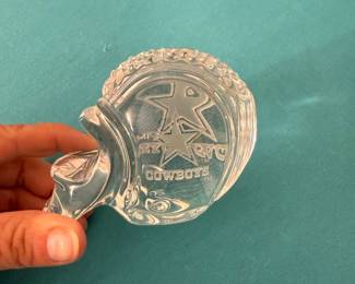Waterford Crystal Cowboys Helmet