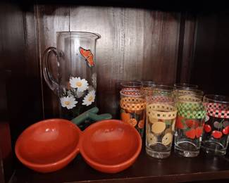 Libbey vintage fruit glasses