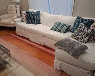 Lazy boy sleeper sectional very nice