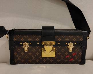 Louis Vuitton Petit Malle rare longer slim version