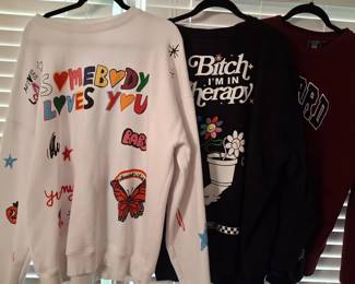 Designer sweath shirts