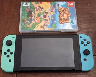 Nintendo switch animal crossing edition with dock and misc (not shown)