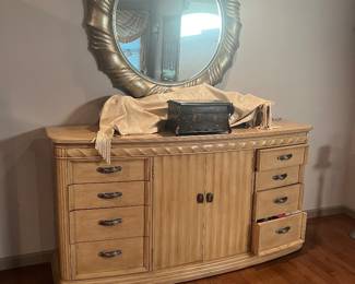 Mirror and dresser