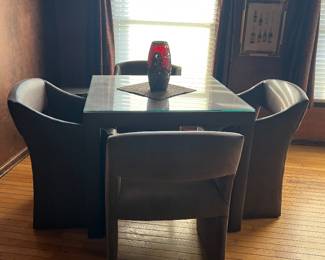 Table and chairs 