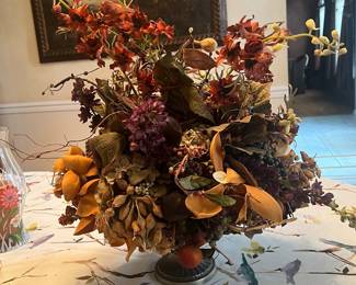 Fake flower arrangement 