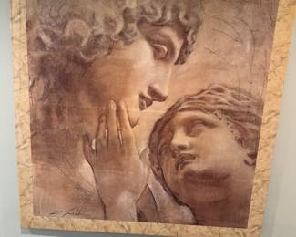 Heavy granite artwork 