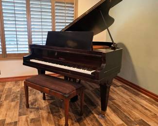 1929 Kimball Model Thirty-Three grand piano, mechanically restored, moving referral available