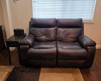 Leather sofa