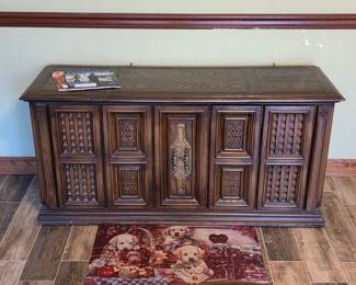 Vintage console stereo