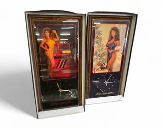 1980s Snap-On pin up clock