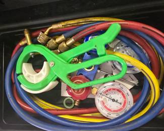 HVAC/R manifold gauge set