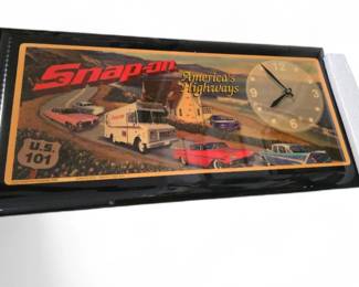 1980s Snap-On  clock