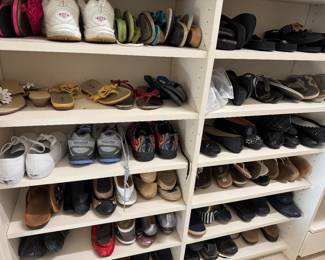 Gently used shoes and sandles