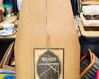 The RID-JID Wooden Ironing Board
