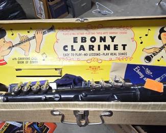 Ebony Clarinet Toy