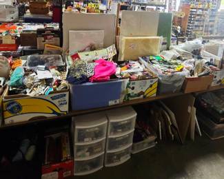 Tons and Tons of Crafting and Sewing Supplies, most $1 choice. 
