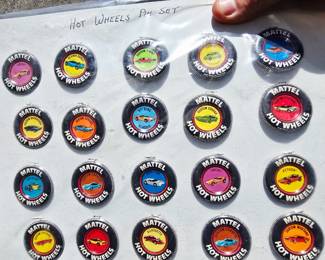 Hot Wheels Pins