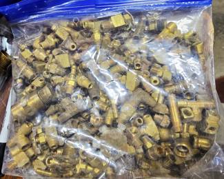 Huge lot of Brass Fittings