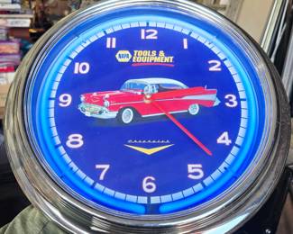 Napa Neon Clock