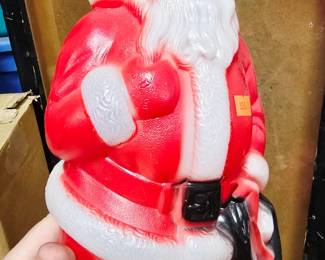 Small Blow Mold Santa