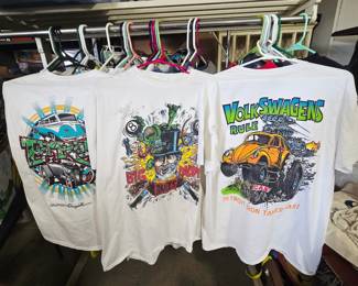 Ed Big Daddy Roth Shirts One Signed by Trixie Roth - Detroit Gas VW