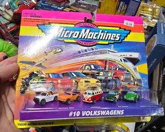 Micro Machine Volkswagens