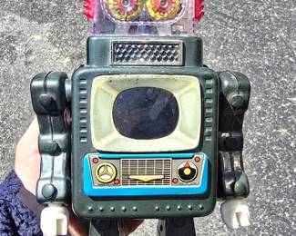 Alps Television Spaceman Robot
