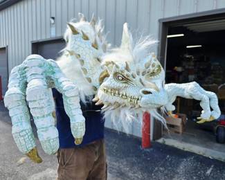 Mario Chiodo Nightmare Collection Cinder White Dragon Costume
