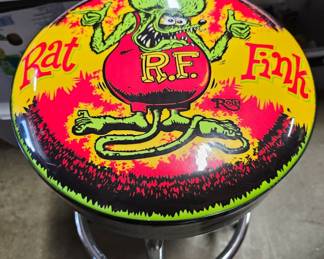 Ed Roth Rat Fink Shop Stool