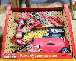 My First Craftsman Deluxe Air Compresselor Toy Set