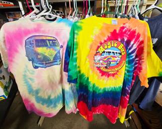 Tie Die VW Bus T shirts