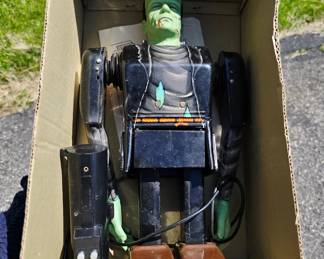 1964 Marx Frankenstein Robot w/Box & Instructions