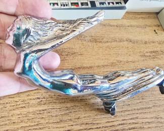 Chrome Goddess Hood Ornament