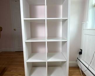 165 whiteeightcubeshelfstorageunit
