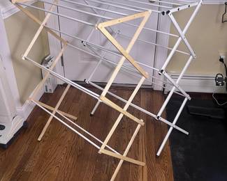 258 largefoldablemetalwoodlaundrydrying