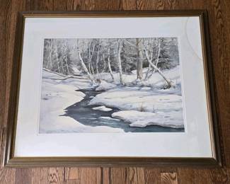 081 framednancydgagnieroriginalwatercol