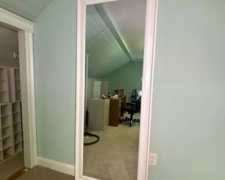 130 large79tallwhiteframedfulllengthw
