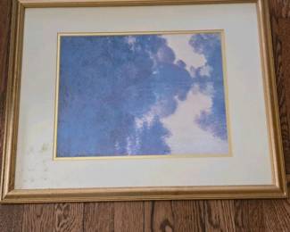 203 framedclaudemonetreproductionmorning