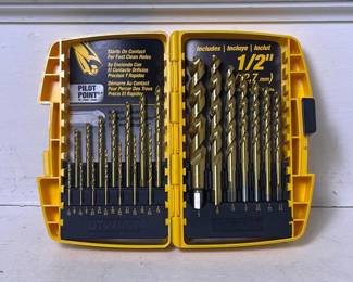 260 dewaltdw1361titaniumpilotpointdrill