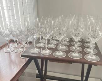 116 waterfordcrystalstemware28pieces